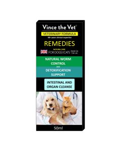 Vince The Vet Natural Worm Control and Detoxification Support