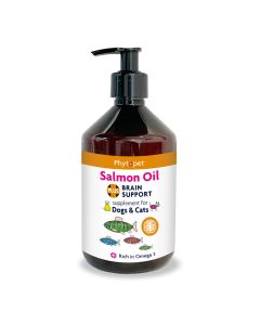 Phytopet - Salmon Oil Plus - Brain Support for Dogs & Cats 300ml