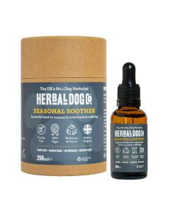 Herbal Dog Seasonal Soother Powder and Tonic Combo