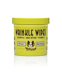 Natural Dog Company Wrinkle Wipes for Dogs