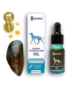 Kōrure Pets Marine Phospholipid Green Lipped Mussel Oil for pets