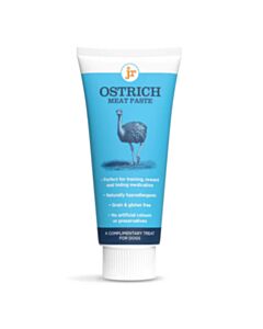 JR Pet Products Ostrich Meat Paste 75g