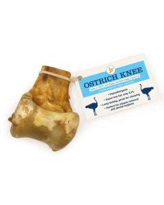 JR Pet Products Ostrich Knee Knuckle Bone for Dogs
