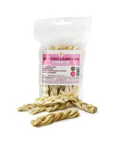 JR Pets Braided Lamb 10cm 