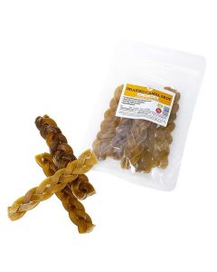 JR Pet Braided Camel Skin , 5 PK , main image