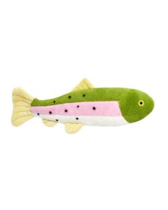 Fluff & Tuff Burt Lake Trout Plush Dog Toy