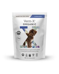 Verm-X Organic Dog Food Topper: Calming Blend 150g