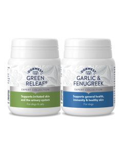 Dorwest Garlic & Fenugreek & Green Releaf 100 tablets COMBO - Main