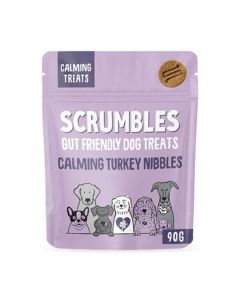 Scrumbles Calming Turkey Nibbles Dog Treats 90g