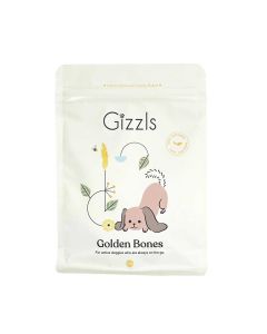 Gizzls Daily Wellness Dog Treats Golden Bones 200g