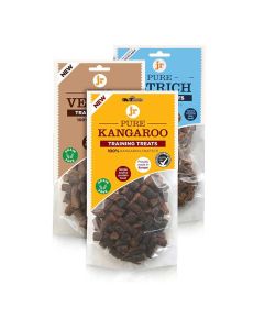 JR Pet Products, 3 pack treats, kangaroo, Venison & Ostrich