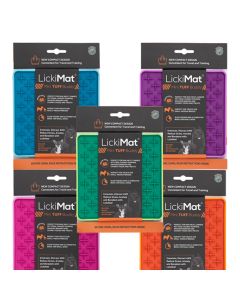 Lickimat Mini Tuff Buddy variations 