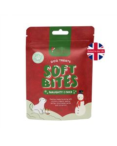 Gizzls Soft Bites Naughty & Nice Christmas Dog Treats