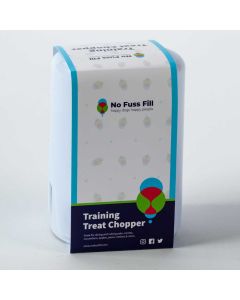 No Fuss Fill Training Treat Chopper with packaging