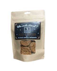 Barneys Biscuits Pear and Venison medium biscuits