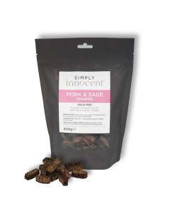 Simply Innocent, Pork & Sage Chunks 400g