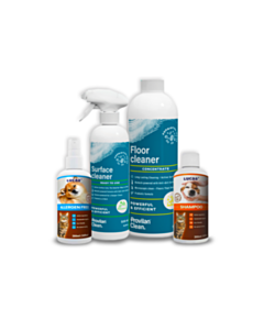 Provilan Allergy Bundle, allergen free, surfacer cleaner, floor cleaner & Shampoo