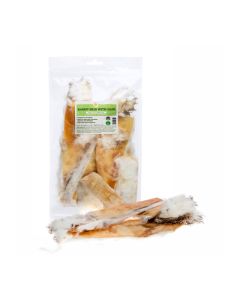 JR Pet Products Rabbit Skin with hair 100g