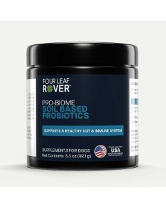 Four Leaf Rover Pro-Biome Soil Based Probiotics for Dogs - 2 Sizes
