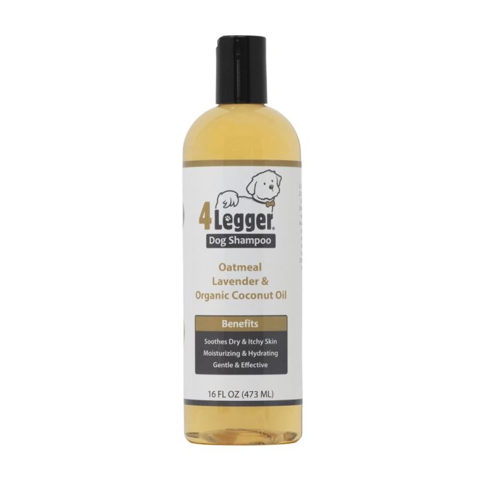 4Legger Hypoallergenic Dog Shampoo Oatmeal, Lavender & Aloe Vera 473ml