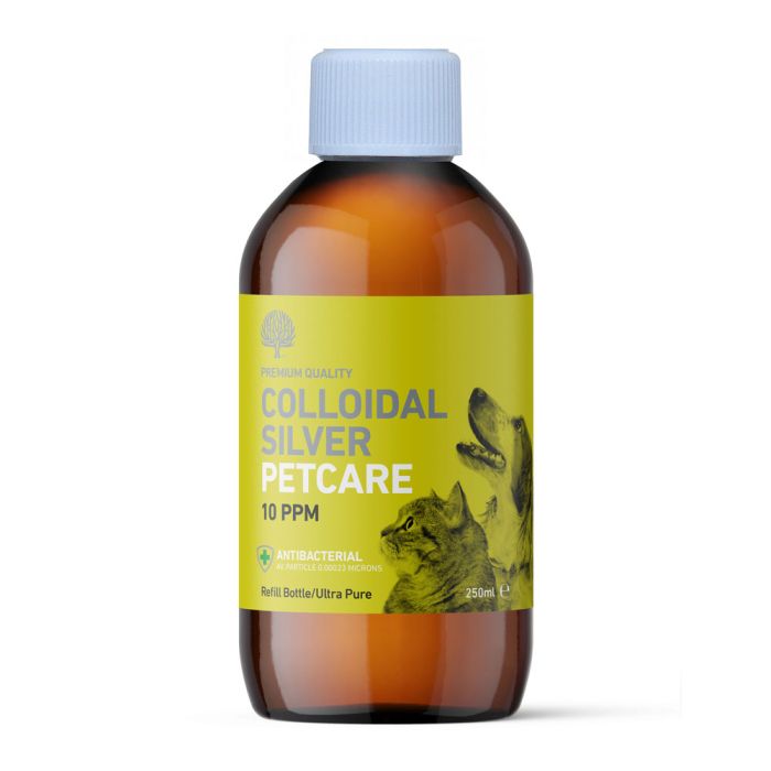 Colloidal Silver for Pets 250ml. Delivered by Healthful Pets