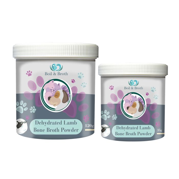 Boil & Broth Dehydrated Lamb Broth Powder for Dogs
