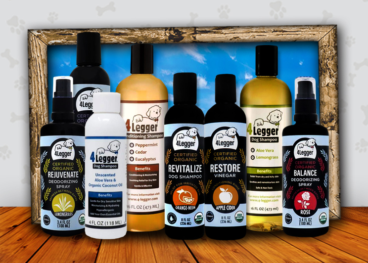 A Case Study from 4-Legger - How to Transition from a traditional dog shampoo to a Certified Organic Dog S DOG SHAMPOO