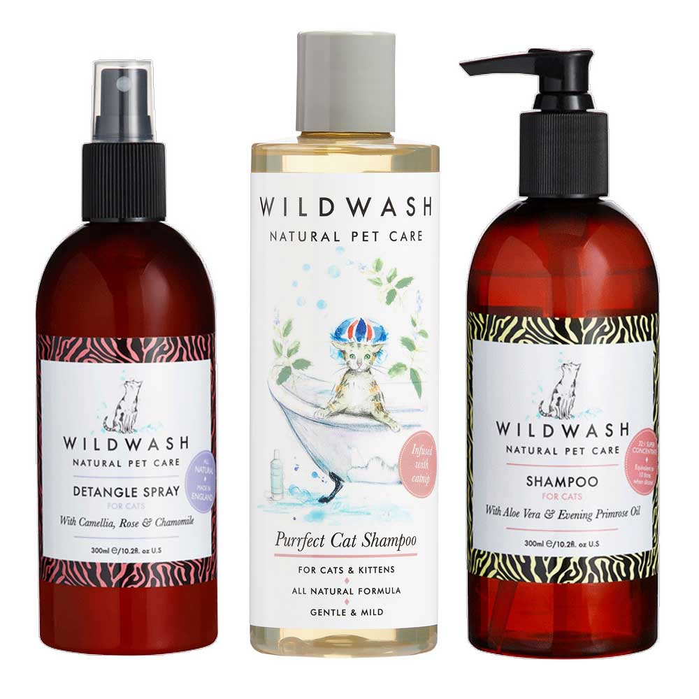 Wildwash Cat Grooming Products
