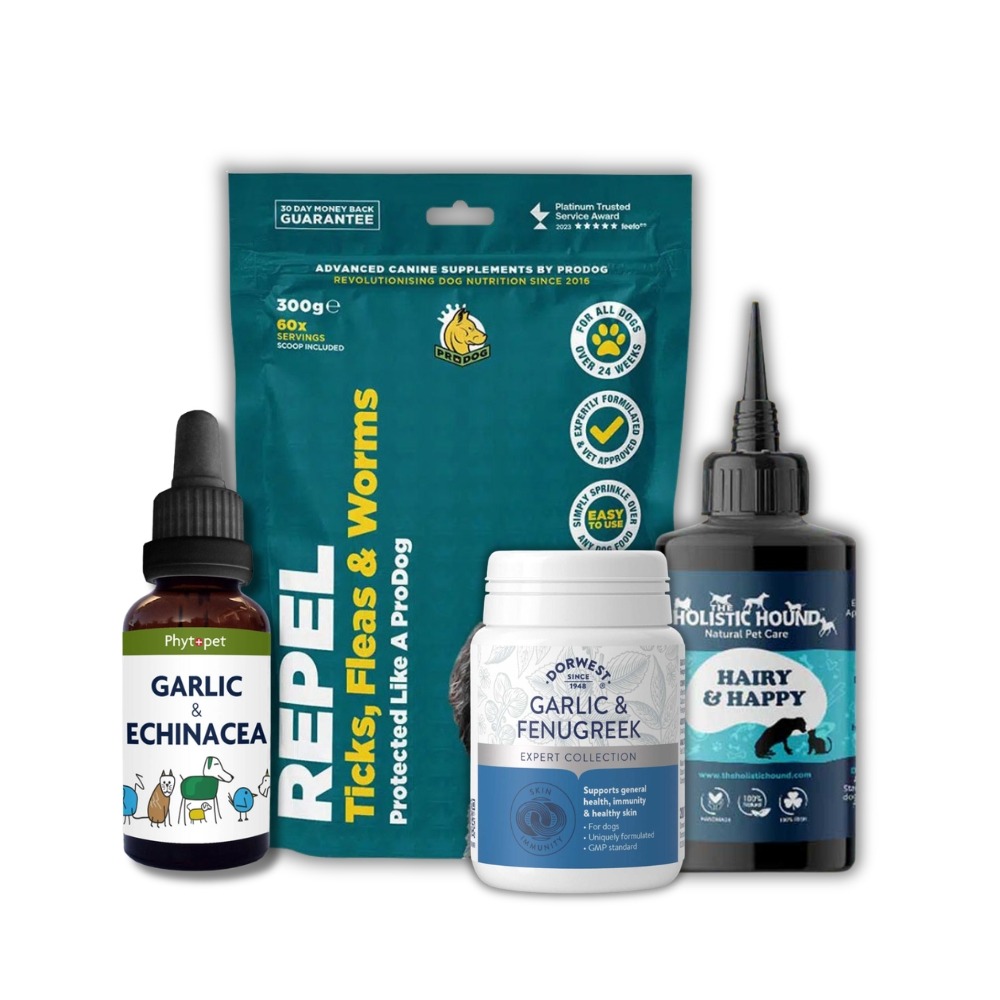 pet supplements containing garlic