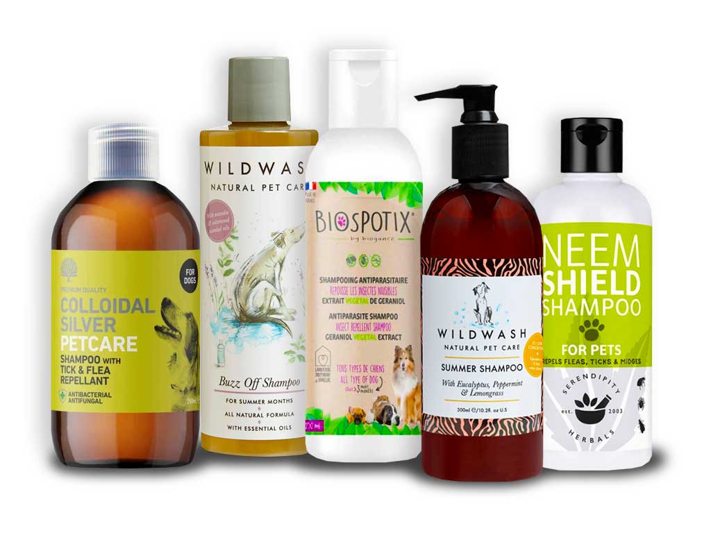 Flea & Tick repelling shampoos for dogs