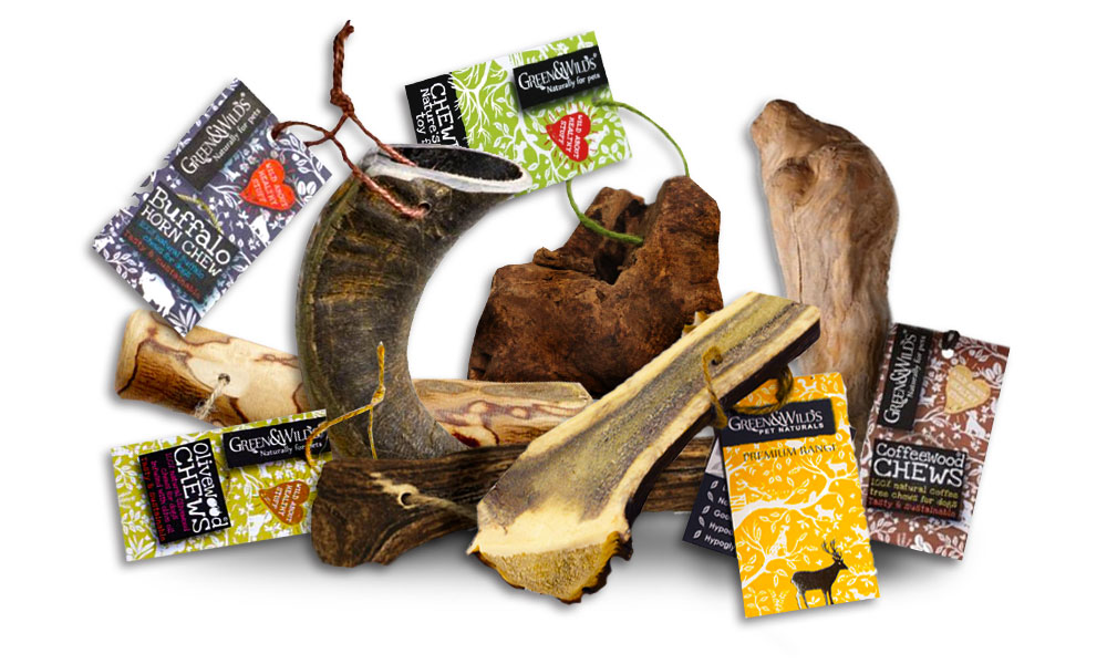 Green & Wilds Dog Chew Toys