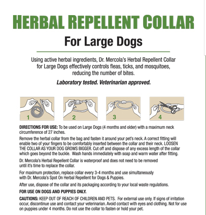 dr mercola flea collar
