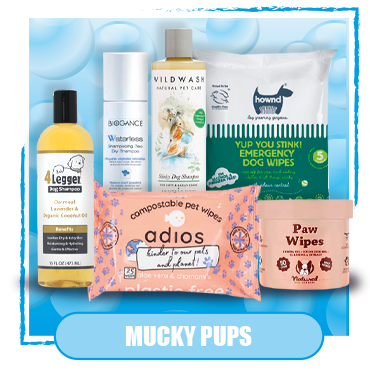 Mucky Pup products for dogs